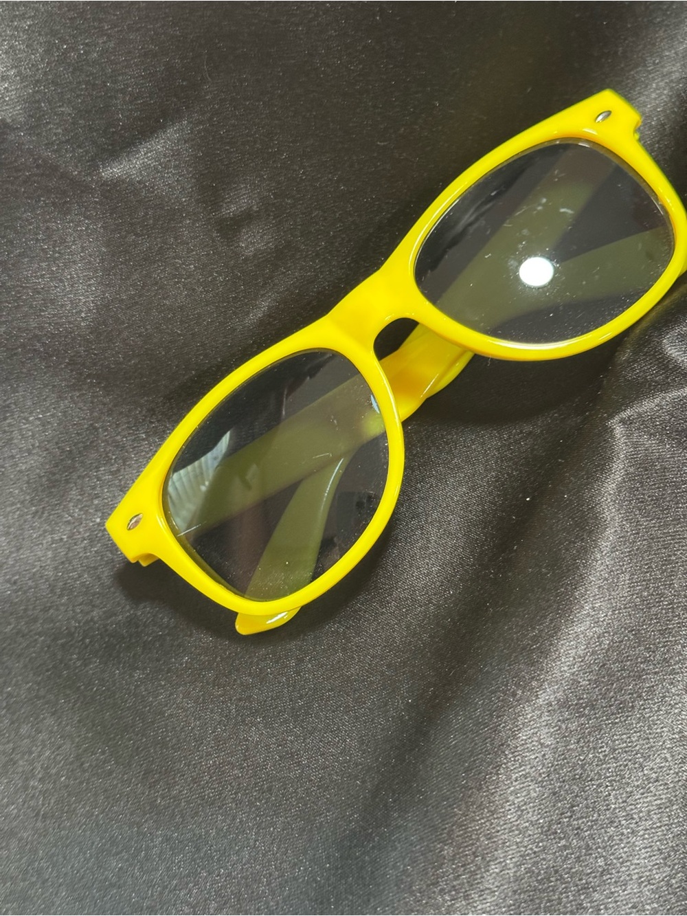 Bold Yellow Women's Wayfarer Sunglasses